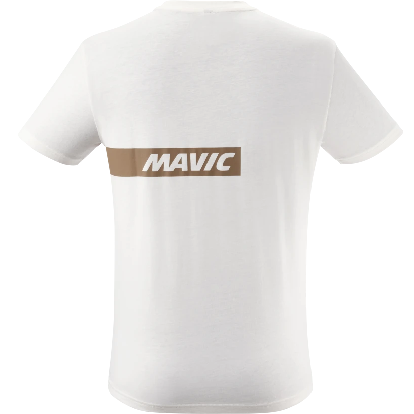 Camiseta MAVIC CORPORATE STRIPE Blanco