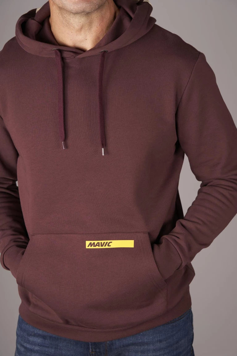 MAVIC CORPORATE Sudadera con capucha Berenjena