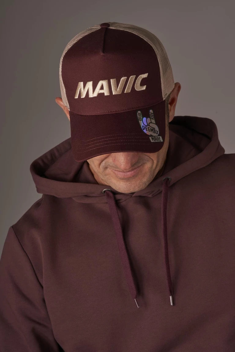 MAVIC CORPORATE Sudadera con capucha Berenjena
