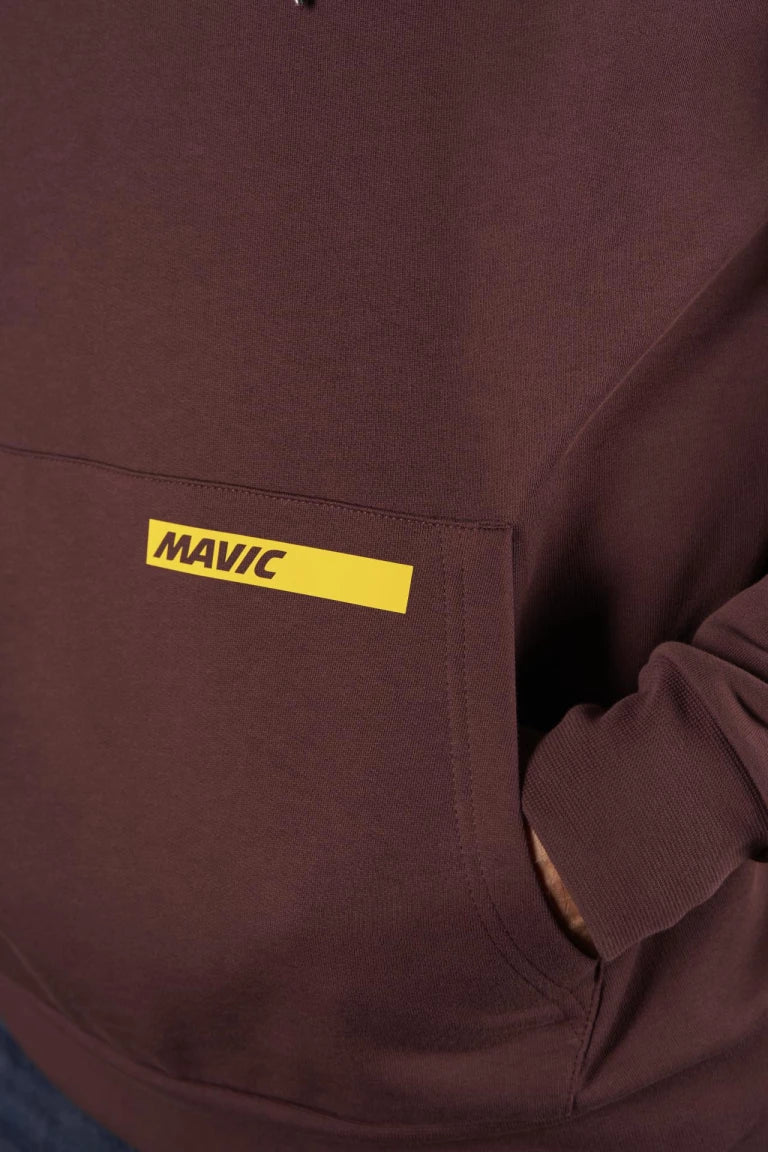 MAVIC CORPORATE Sudadera con capucha Berenjena