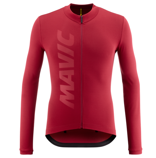 MAVIC AKSIUM THERMO Maillot de manga larga Burdeos