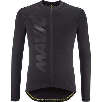 Maillot MAVIC AKSIUM THERMO Manga Larga Negro