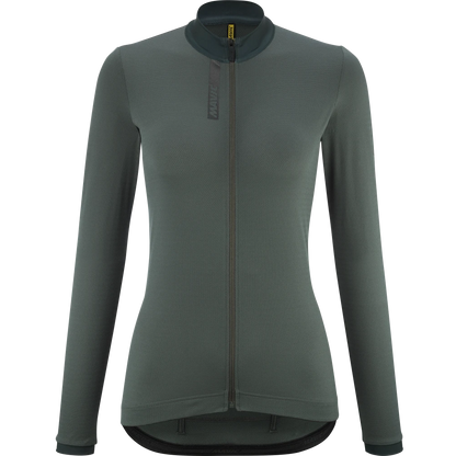 Maillot MAVIC AKSIUM Mangas Largas Mujer Verde