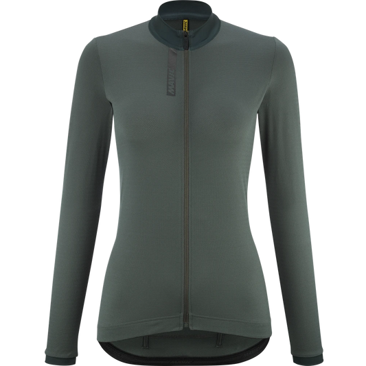 MAVIC AKSIUM Maillot de manga larga para mujer Verde