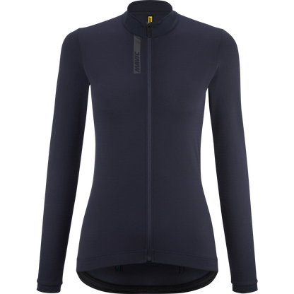 Maillot MAVIC AKSIUM Mangas Largas Mujer Azul