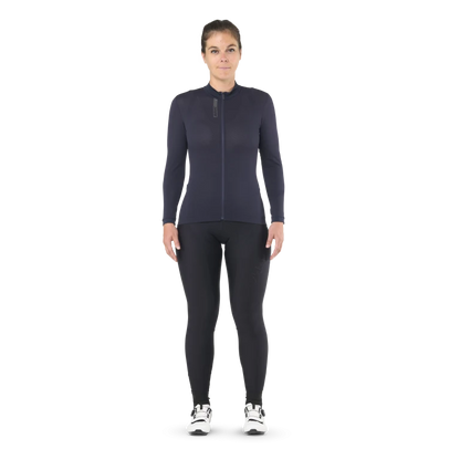Maillot MAVIC AKSIUM Mangas Largas Mujer Azul