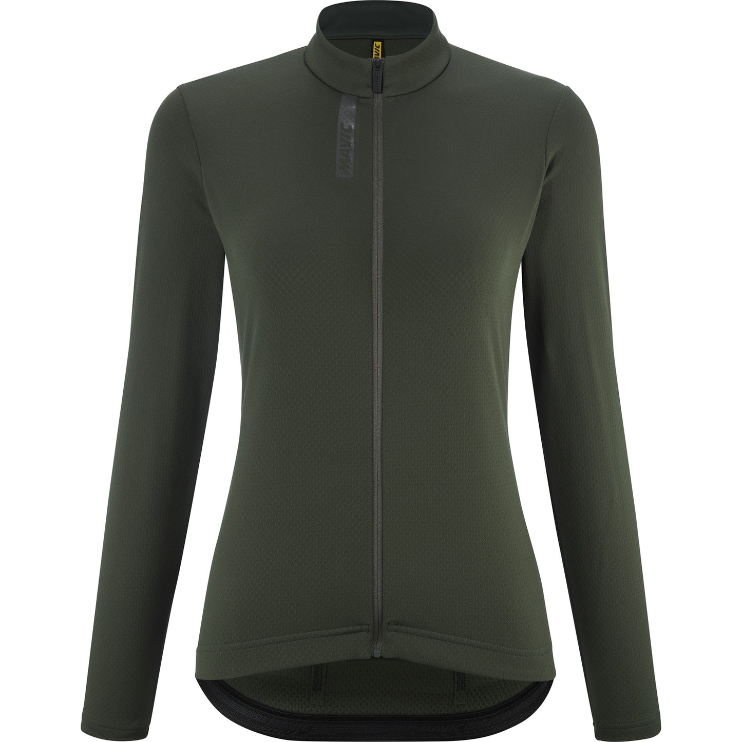 MAVIC AKSIUM THERMO Maillot de manga larga para mujer Verde