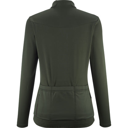 Maillot MAVIC AKSIUM THERMO Mujer Mangas Largas Verde