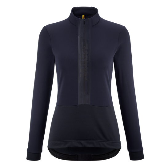 MAVIC KSYRIUM THERMO Maillot de manga larga para mujer Azul