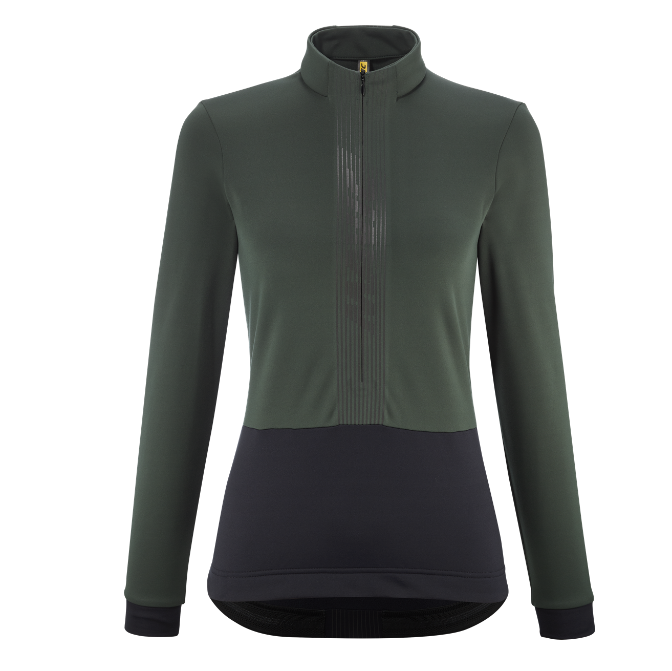 MAVIC KSYRIUM THERMO Maillot de manga larga para mujer Verde
