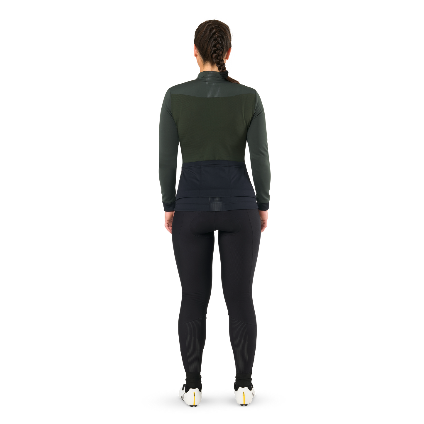 MAVIC KSYRIUM THERMO Maillot de manga larga para mujer Verde