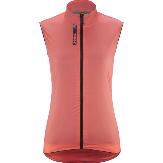 Chaqueta sin mangas para mujer MAVIC KSYRIUM Coral