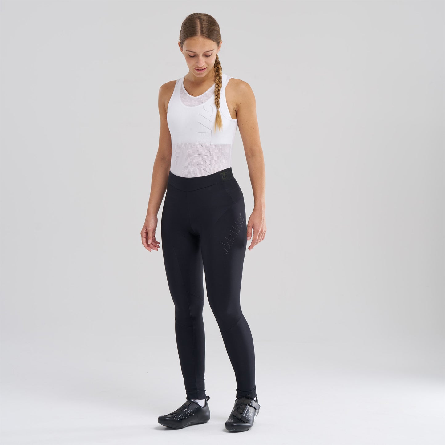 Culotte con tirantes MAVIC AKSIUM THERMO Negro, Mujer