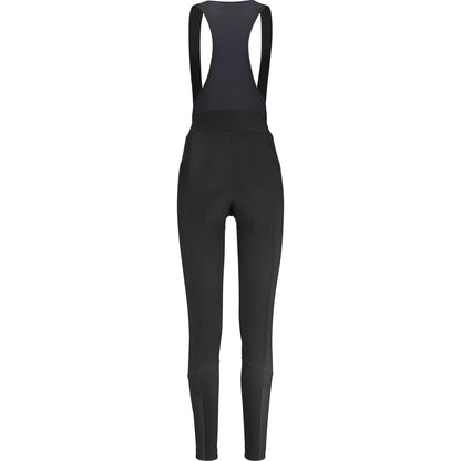 Culote Largo con Tirantes MAVIC AKSIUM THERMO Mujer Negro