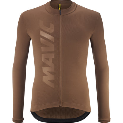 Maillot MAVIC AKSIUM THERMO Mangas Largas Bronce