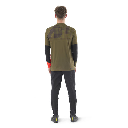 Maillot MAVIC DEEMAX ENDURO PRO Mangas Largas Caqui