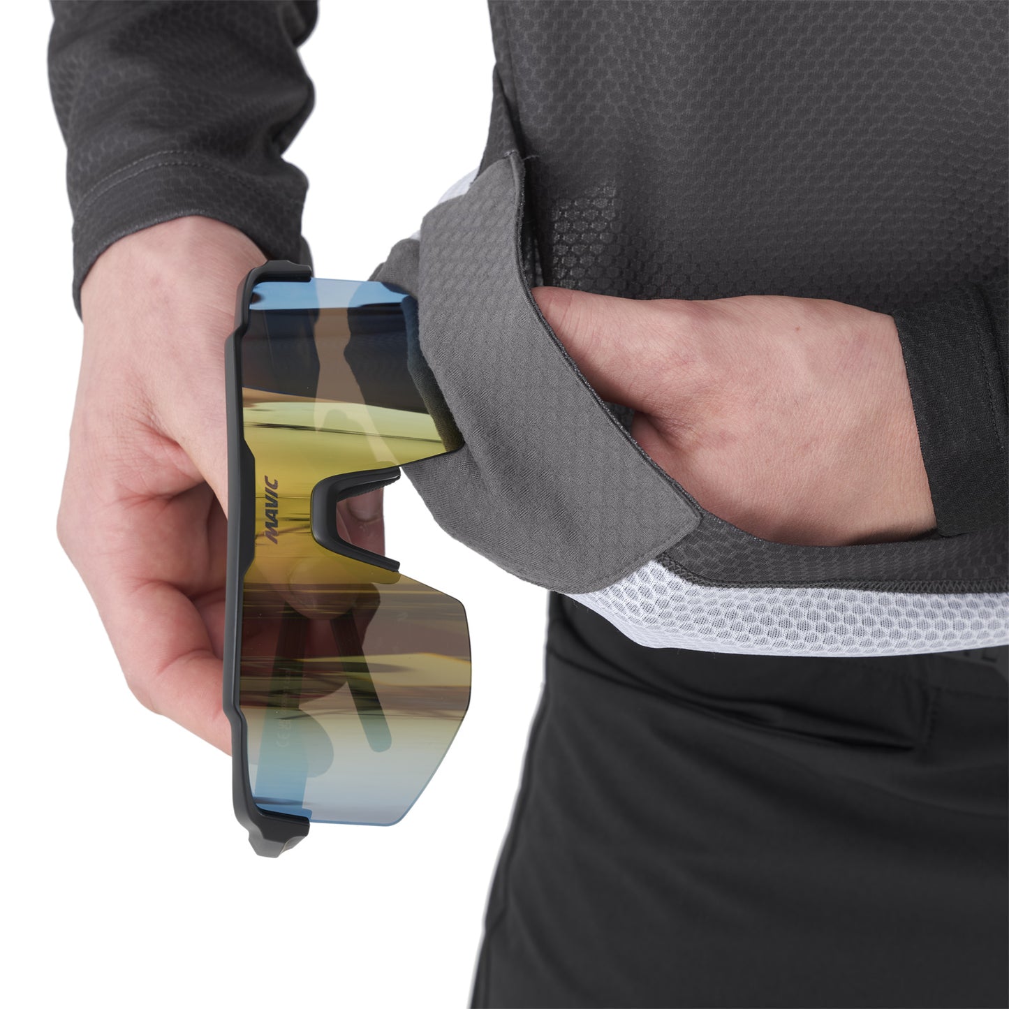 MAVIC DEEMAX ENDURO Maillot de manga larga Marrón/Beige