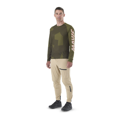 Maillot MAVIC DEEMAX ENDURO Mangas Largas Camo Caqui