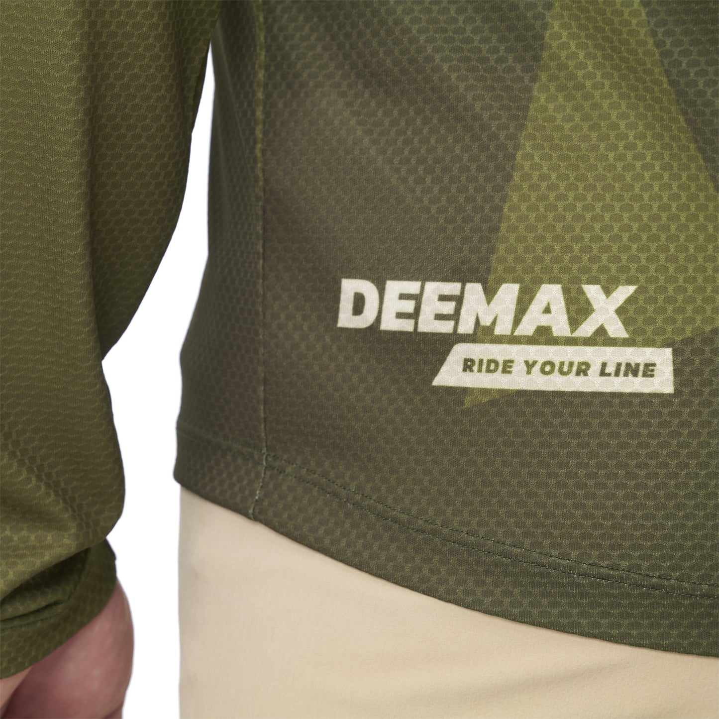 MAVIC DEEMAX ENDURO Maillot Camuflaje Manga Larga Caqui