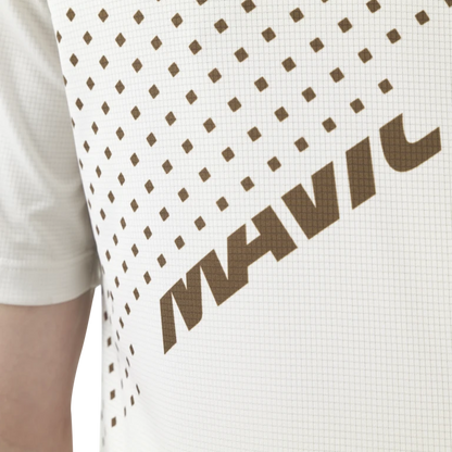 Maillot MAVIC CROSSTRAIL Mangas Cortas Blanco