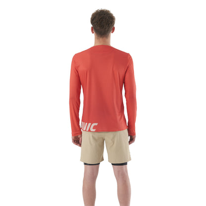 Maillot MAVIC CROSSTRAIL Mangas Largas Rojo