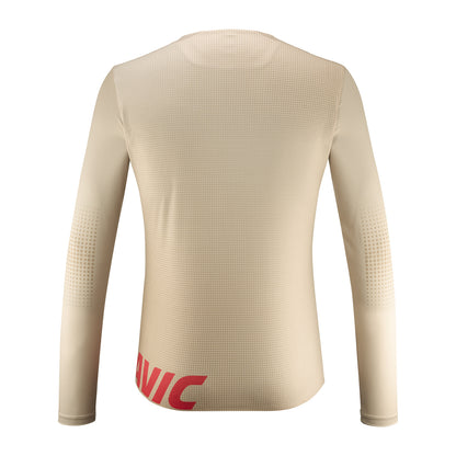 Maillot MAVIC CROSSTRAIL Mangas Largas Beige