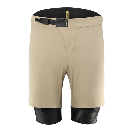 MAVIC CROSSTRAIL Pantalones cortos acolchados Beige