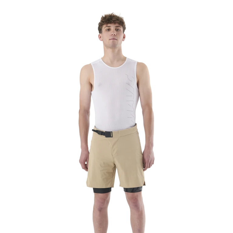 MAVIC CROSSTRAIL Pantalones cortos acolchados Beige