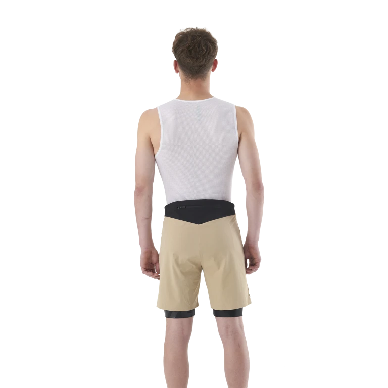 MAVIC CROSSTRAIL Pantalones cortos acolchados Beige