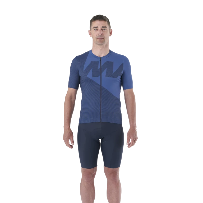 MAVIC ICON GRAPHIC Maillot de manga corta Azul