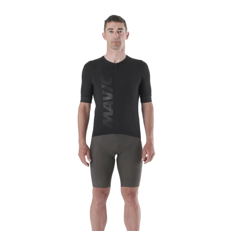 MAVIC AKSIUM Maillot de manga corta Negro