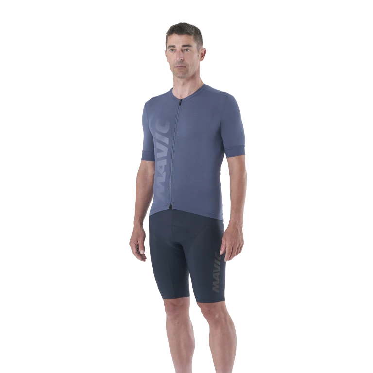 MAVIC AKSIUM Maillot de manga corta Azul