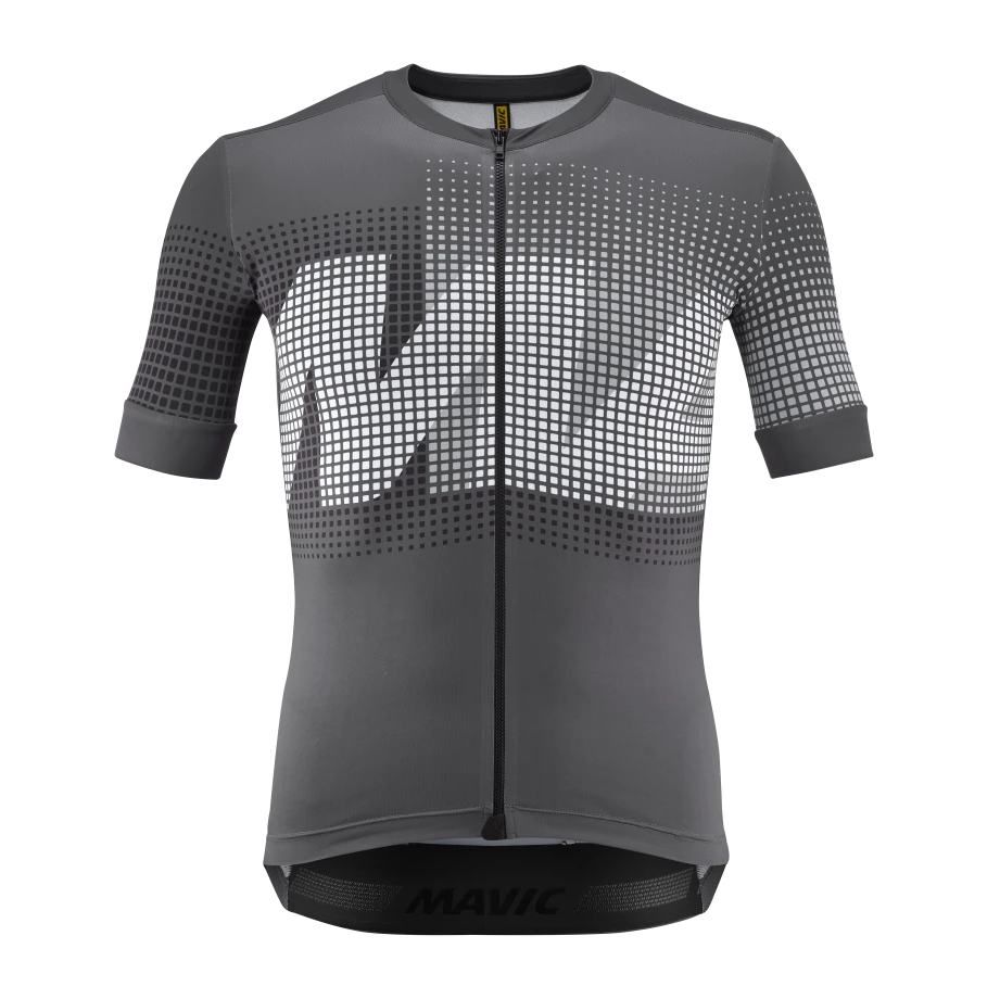 MAVIC AKSIUM GRAPHIC Maillot de manga corta Gris