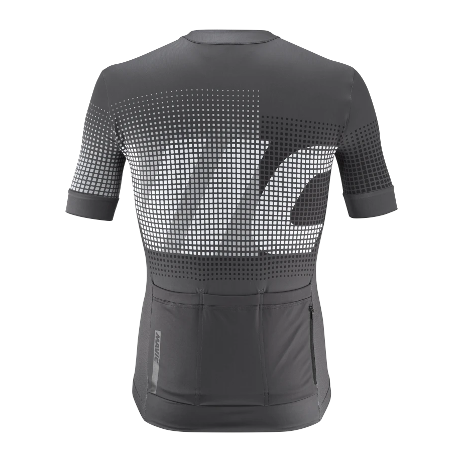MAVIC AKSIUM GRAPHIC Maillot de manga corta Gris