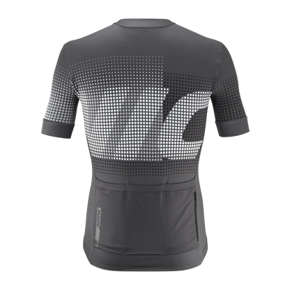 Maillot MAVIC AKSIUM GRAPHIC Mangas Cortas Gris
