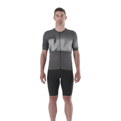 Maillot MAVIC AKSIUM GRAPHIC Mangas Cortas Gris