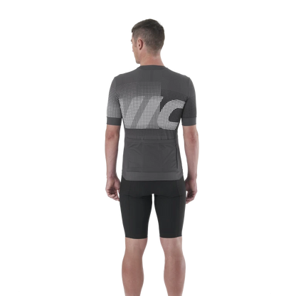 Maillot MAVIC AKSIUM GRAPHIC Mangas Cortas Gris