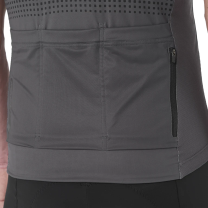 Maillot MAVIC AKSIUM GRAPHIC Mangas Cortas Gris