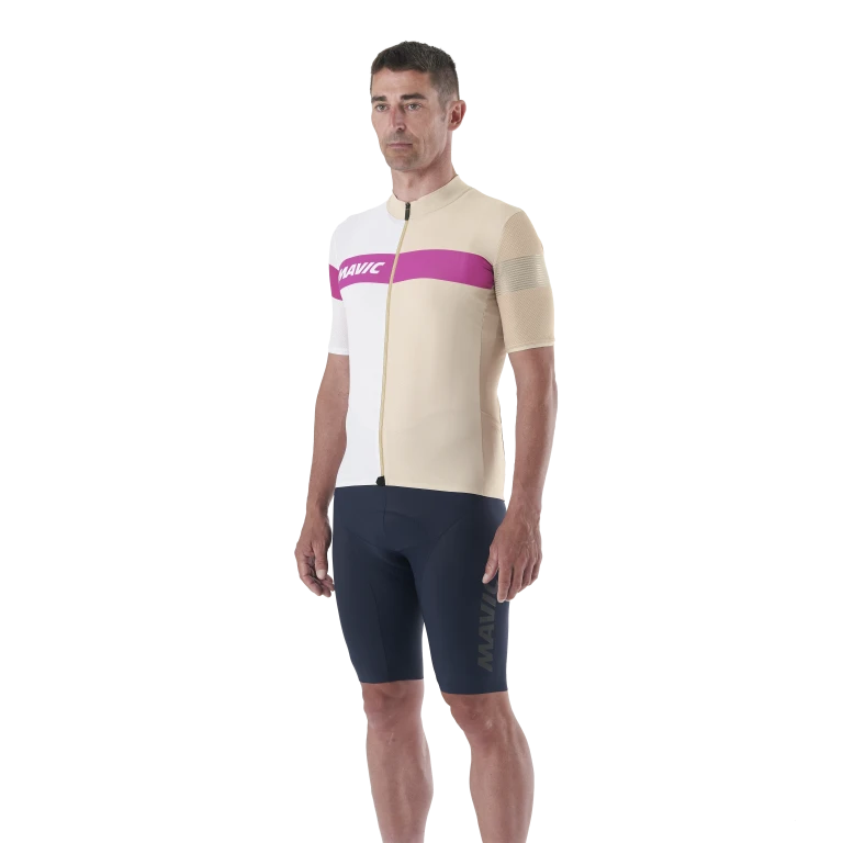 MAVIC KSYRIUM PRO Maillot de manga corta Beige