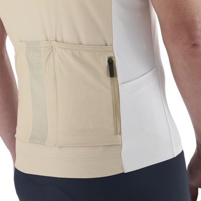 Maillot MAVIC KSYRIUM PRO Mangas Cortas Beige