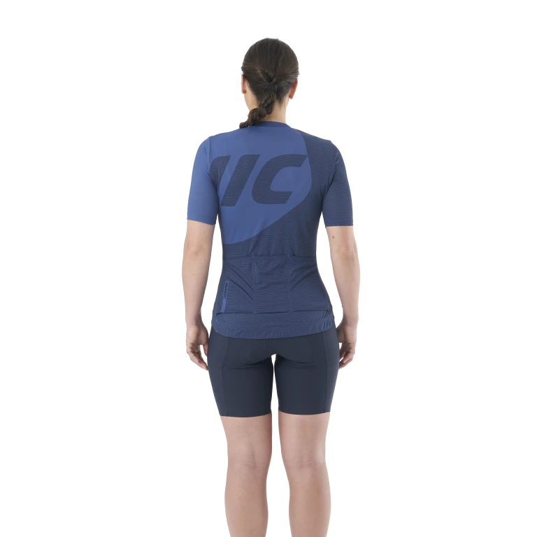 Maillot manga corta MAVIC ICON GRAPHIC Mujer Azul