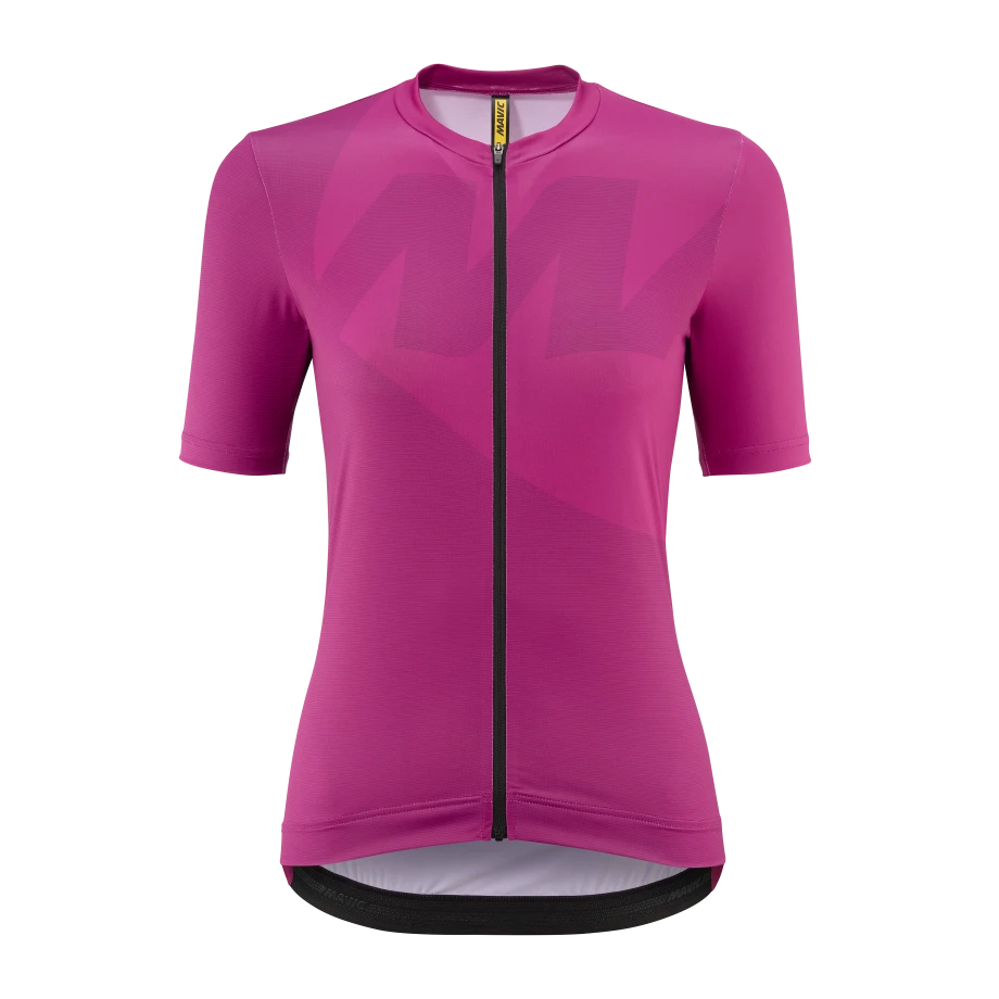 Maillot de manga corta MAVIC ICON GRAPHIC para mujer Fuschia