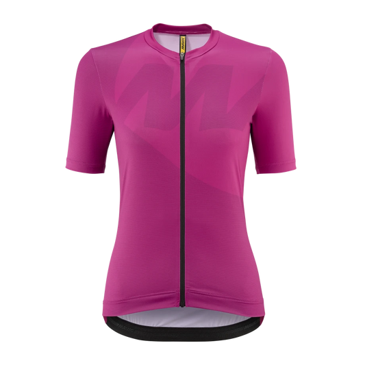 Maillot de manga corta MAVIC ICON GRAPHIC para mujer Fuschia