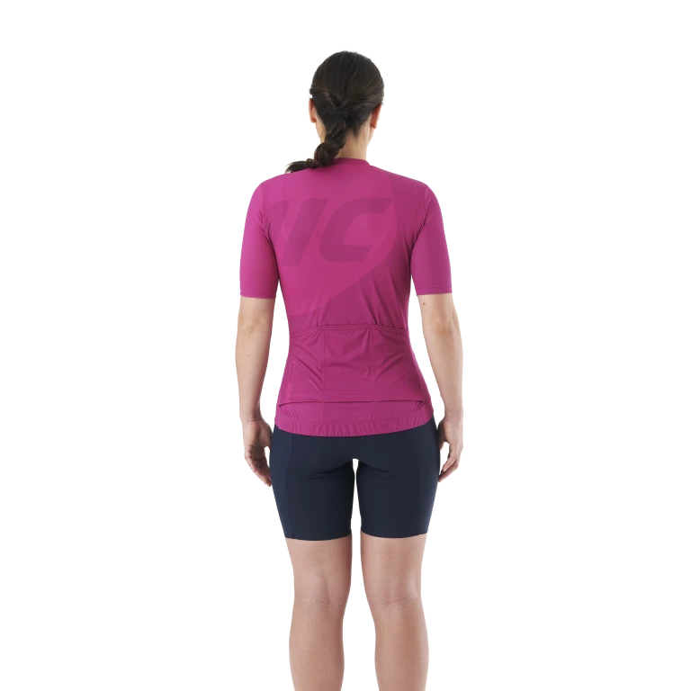 Maillot de manga corta MAVIC ICON GRAPHIC para mujer Fuschia