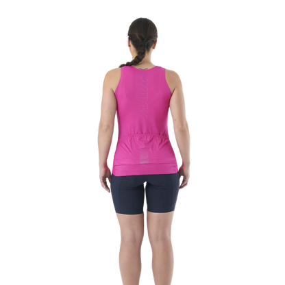 Maillot MAVIC AKSIUM Sin Mangas Mujer Fucsia