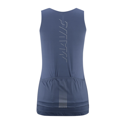 Maillot MAVIC AKSIUM Sin Mangas Mujer Azul