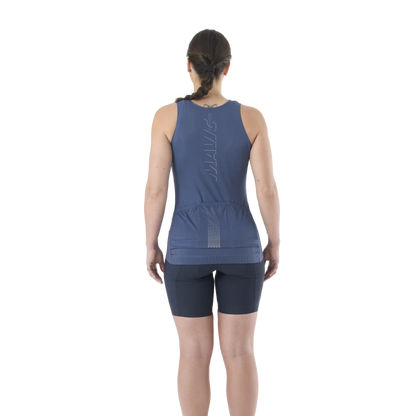 Maillot MAVIC AKSIUM Sin Mangas Mujer Azul