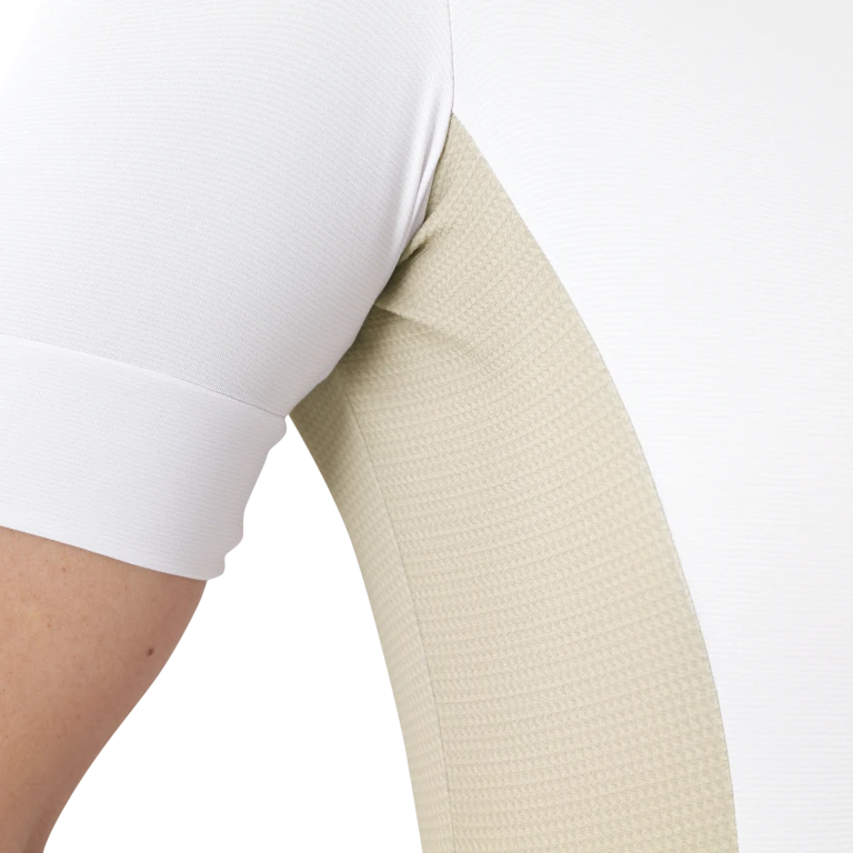 MAVIC AKSIUM GRAPHIC Maillot de manga corta Mujer Beige