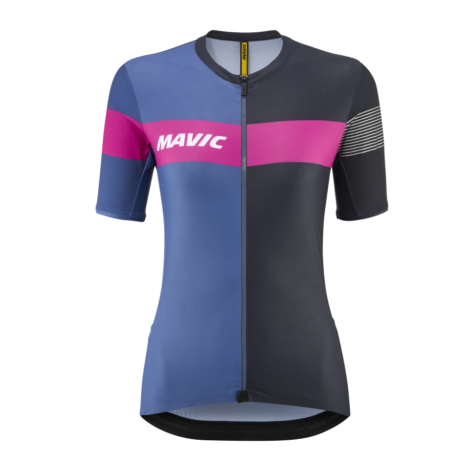 Maillot Mujer MAVIC KSYRIUM PRO Manga Corta Azul