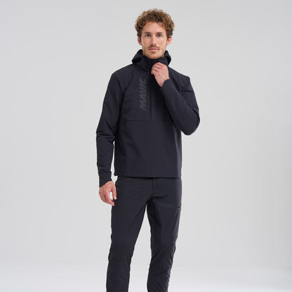 Chaqueta MAVIC DEEMAX THERMO WIND HOODIE Negro